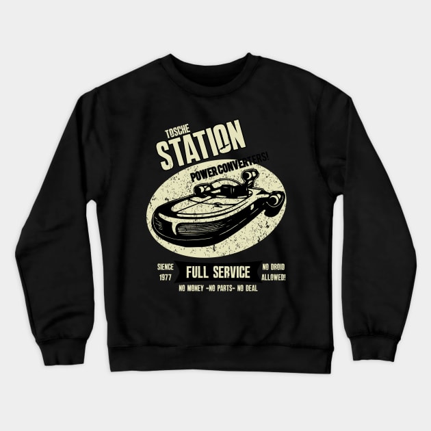 Tosche Station Crewneck Sweatshirt by zellaarts